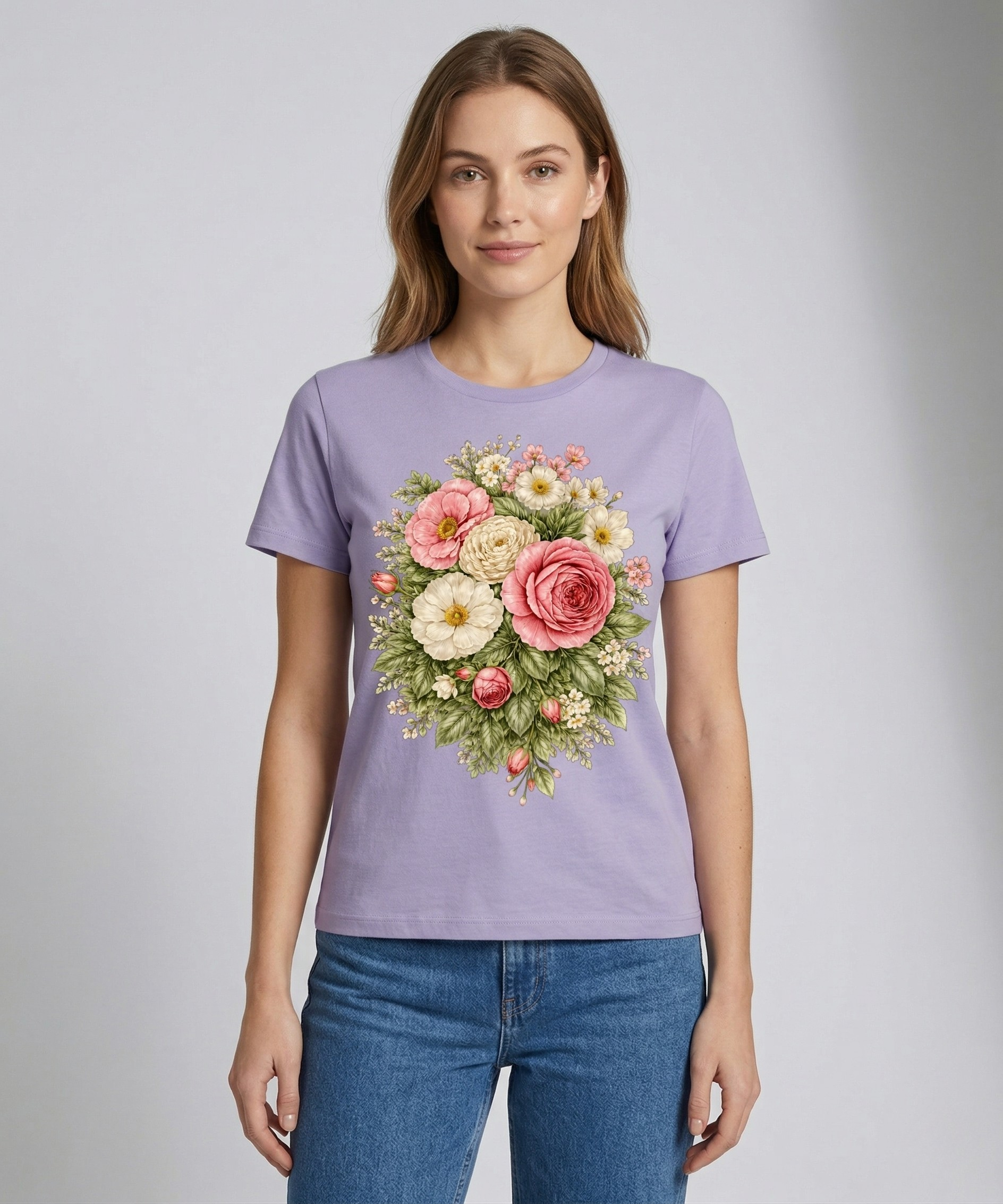 Blossom Charm: Nature’s Beauty Edition | 100% Luxury Supima Cotton T-Shir