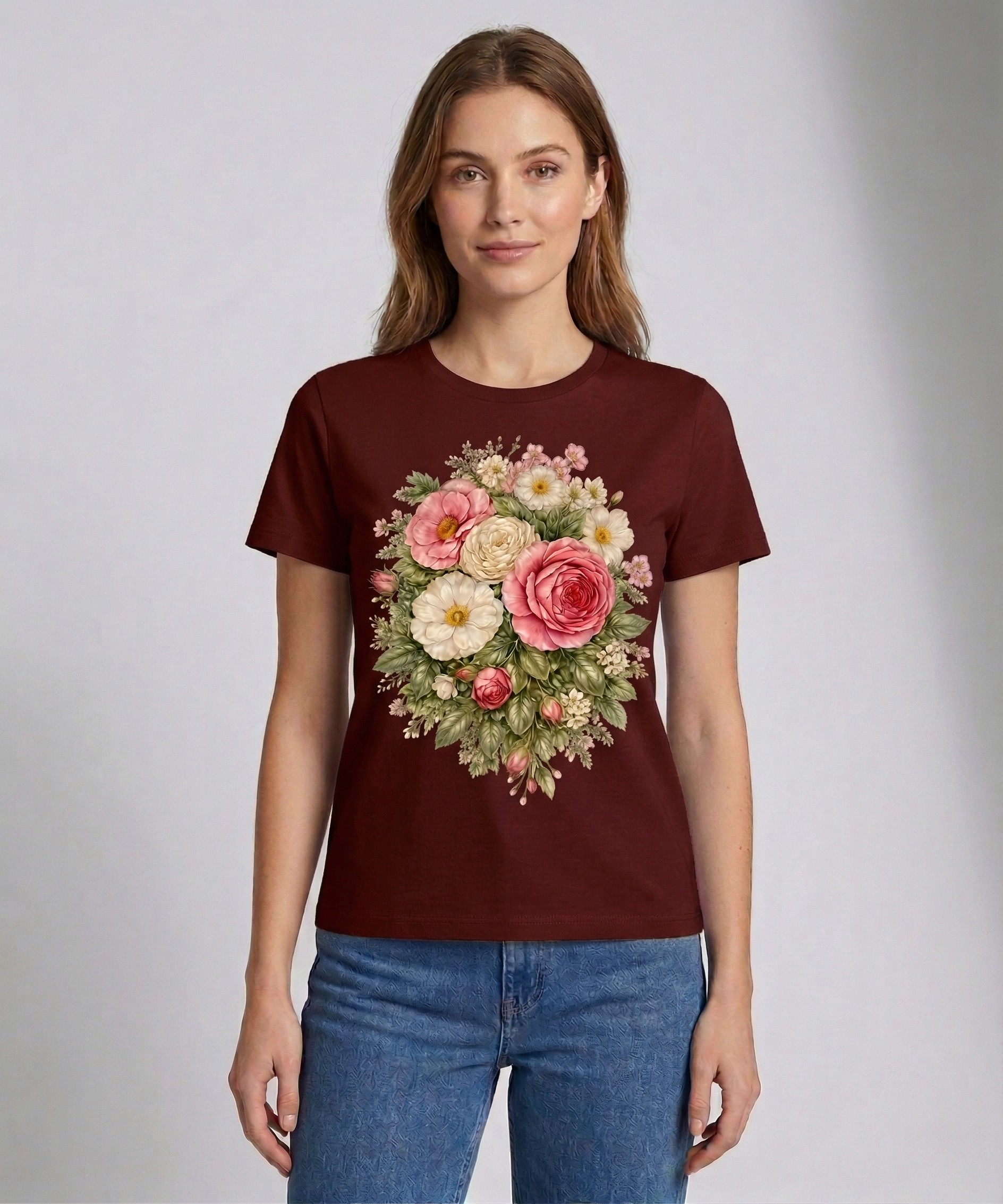 Blossom Charm: Nature’s Beauty Edition | 100% Luxury Supima Cotton T-Shir