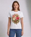 Blossom Charm: Nature’s Beauty Edition | 100% Luxury Supima Cotton T-Shir