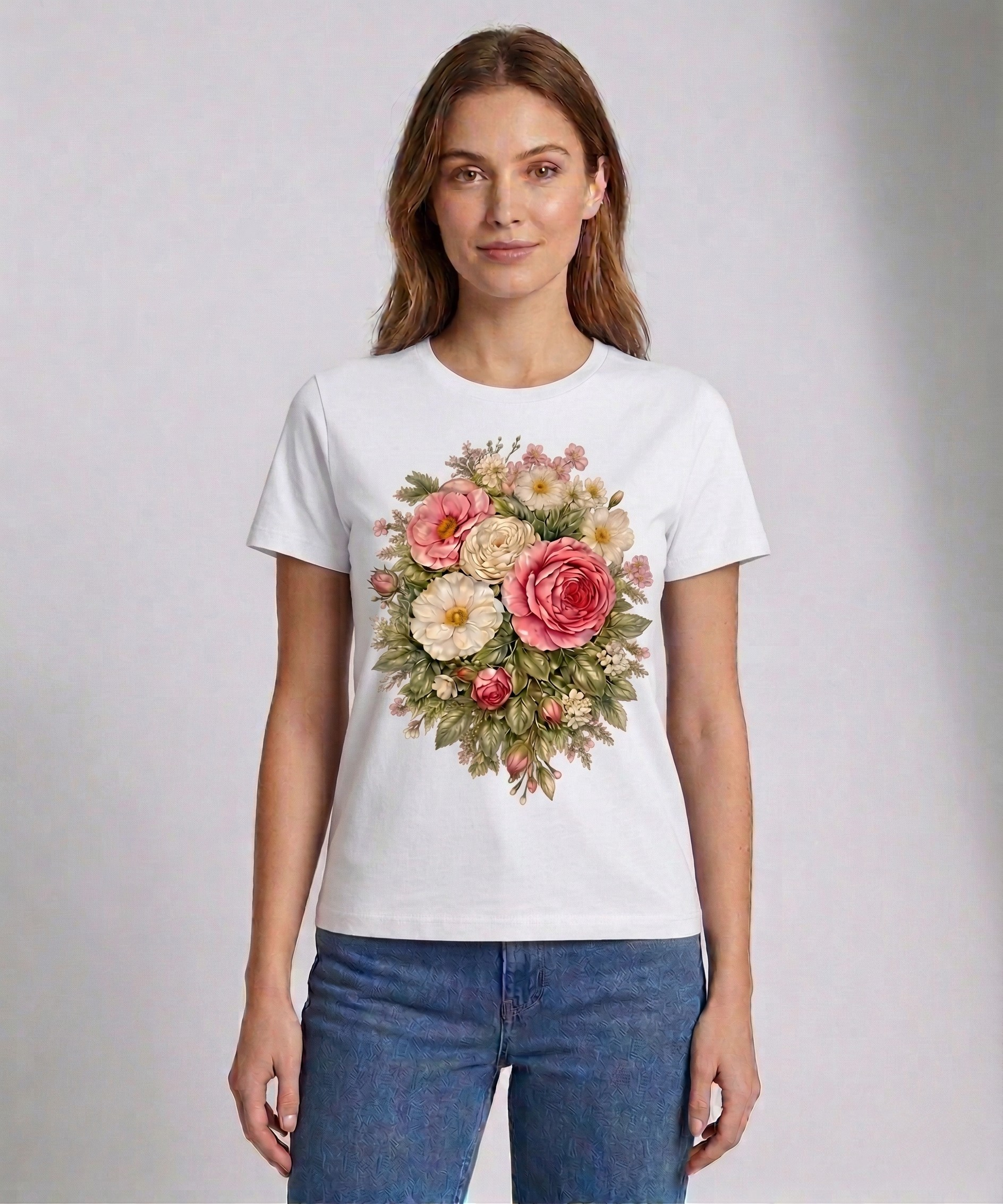 Blossom Charm: Nature’s Beauty Edition | 100% Luxury Supima Cotton T-Shir