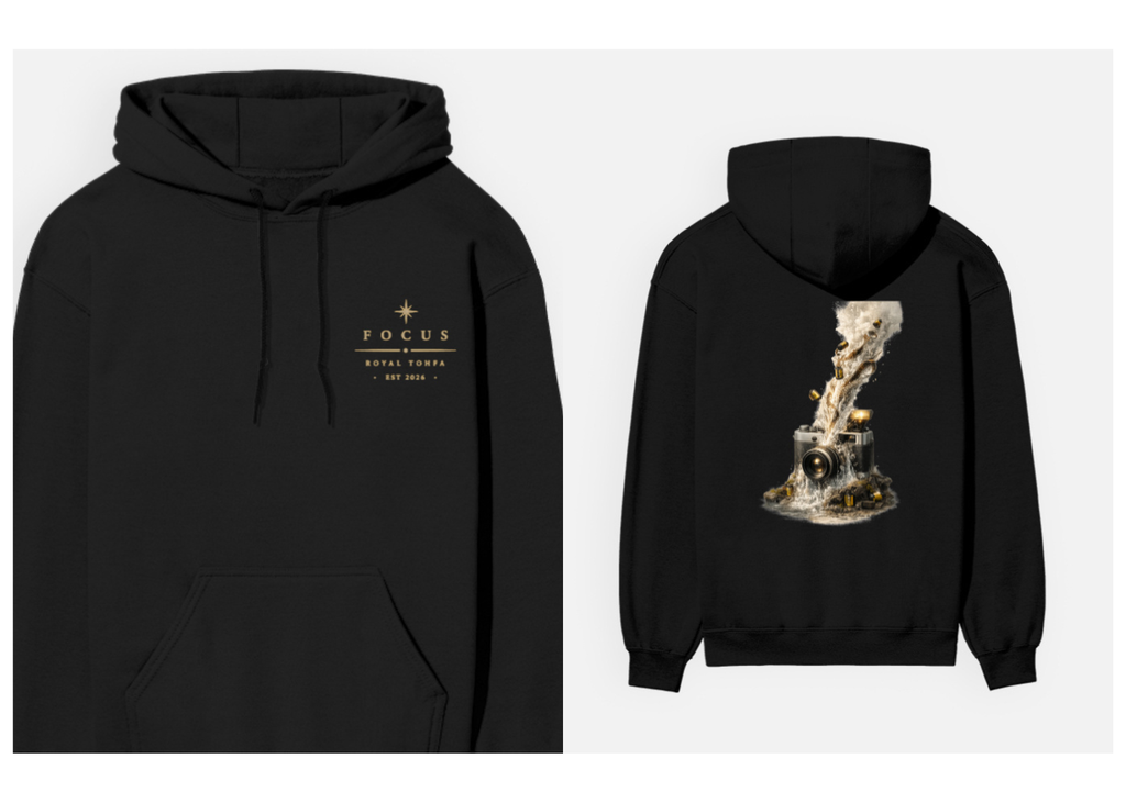 Captured Chaos: Cinematic Photography Edition | Premium 300 GSM Cotton Fleece Hoodie