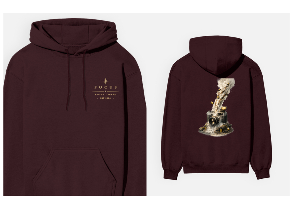 Captured Chaos: Cinematic Photography Edition | Premium 300 GSM Cotton Fleece Hoodie