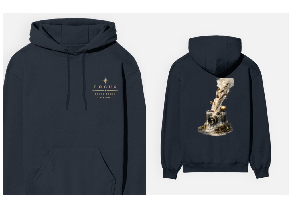 Captured Chaos: Cinematic Photography Edition | Premium 300 GSM Cotton Fleece Hoodie