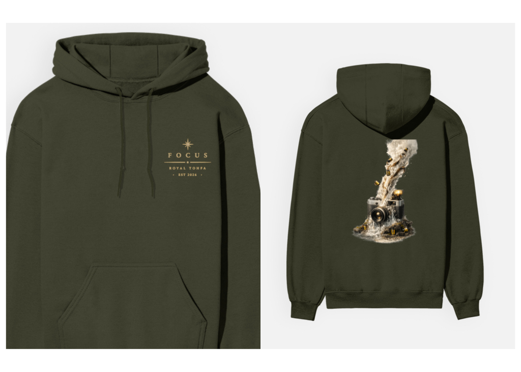 Captured Chaos: Cinematic Photography Edition | Premium 300 GSM Cotton Fleece Hoodie