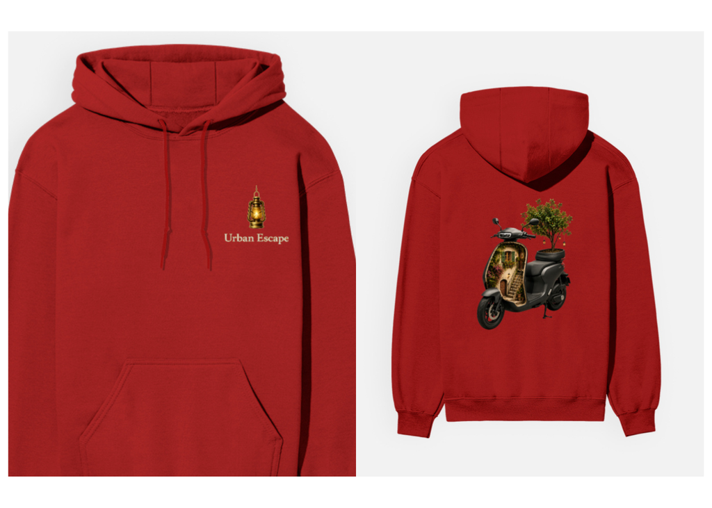 Urban Escape: Dream Voyage Edition | Premium 300 GSM Cotton Fleece Hoodie