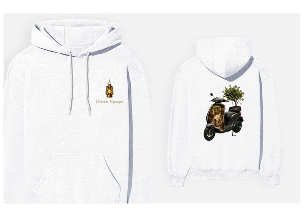 Urban Escape: Dream Voyage Edition | Premium 300 GSM Cotton Fleece Hoodie