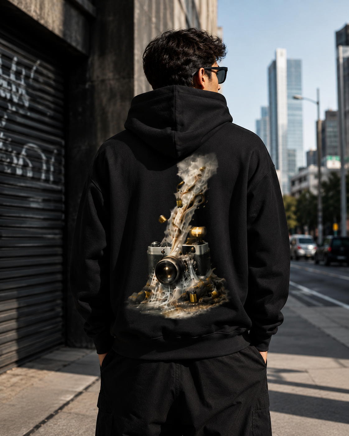 Captured Chaos: Cinematic Photography Edition | Premium 300 GSM Cotton Fleece Hoodie