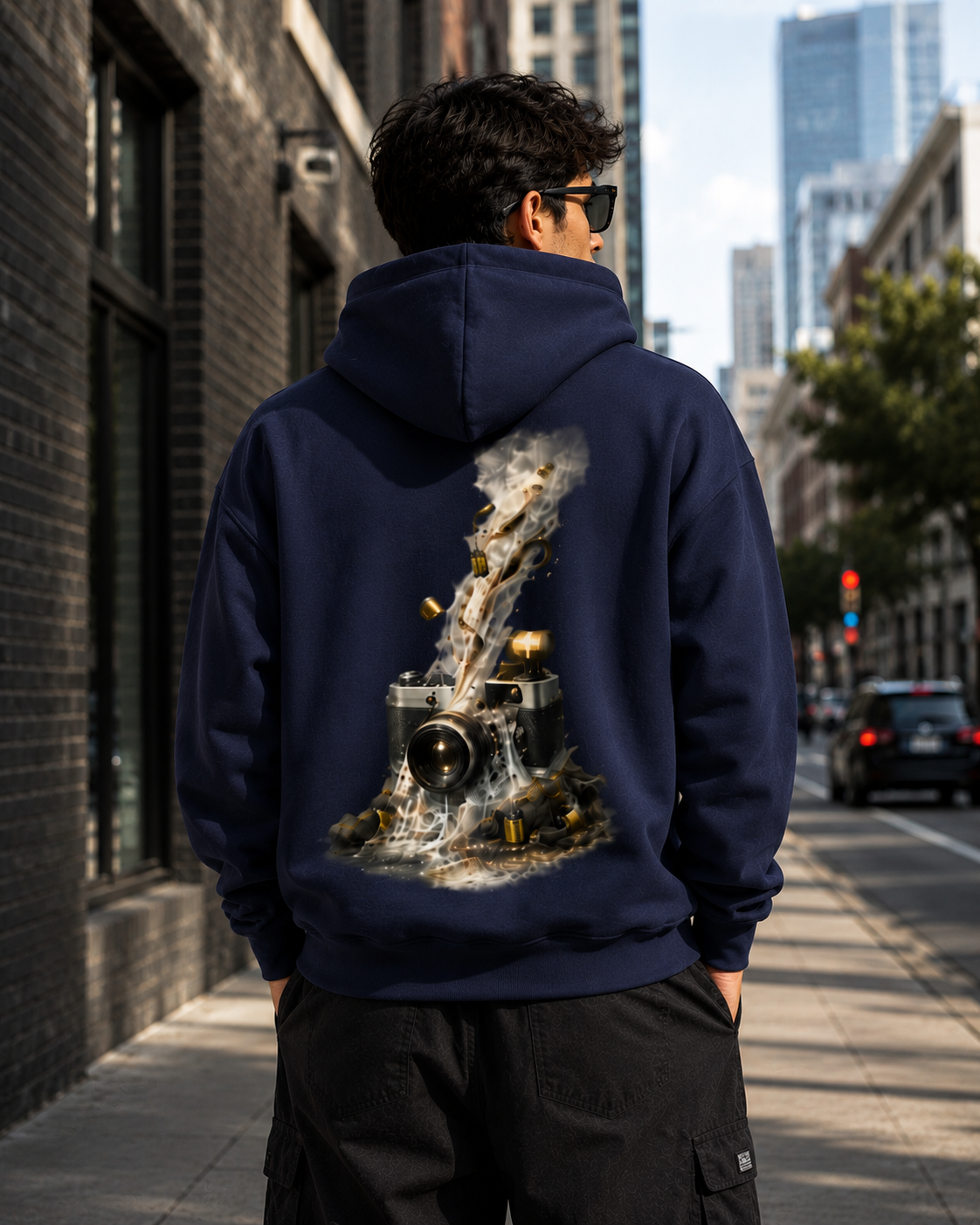 Captured Chaos: Cinematic Photography Edition | Premium 300 GSM Cotton Fleece Hoodie