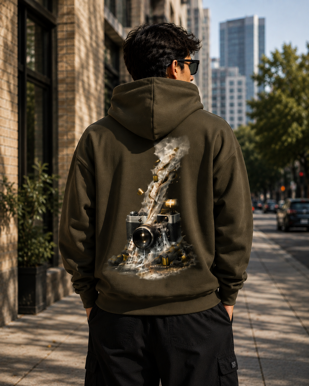 Captured Chaos: Cinematic Photography Edition | Premium 300 GSM Cotton Fleece Hoodie