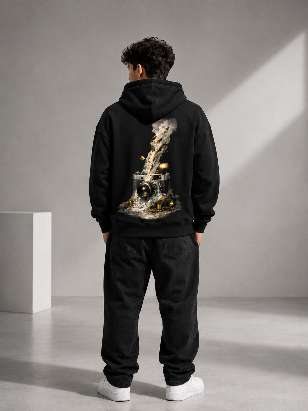 Captured Chaos: Cinematic Photography Edition | Premium 300 GSM Cotton Fleece Hoodie