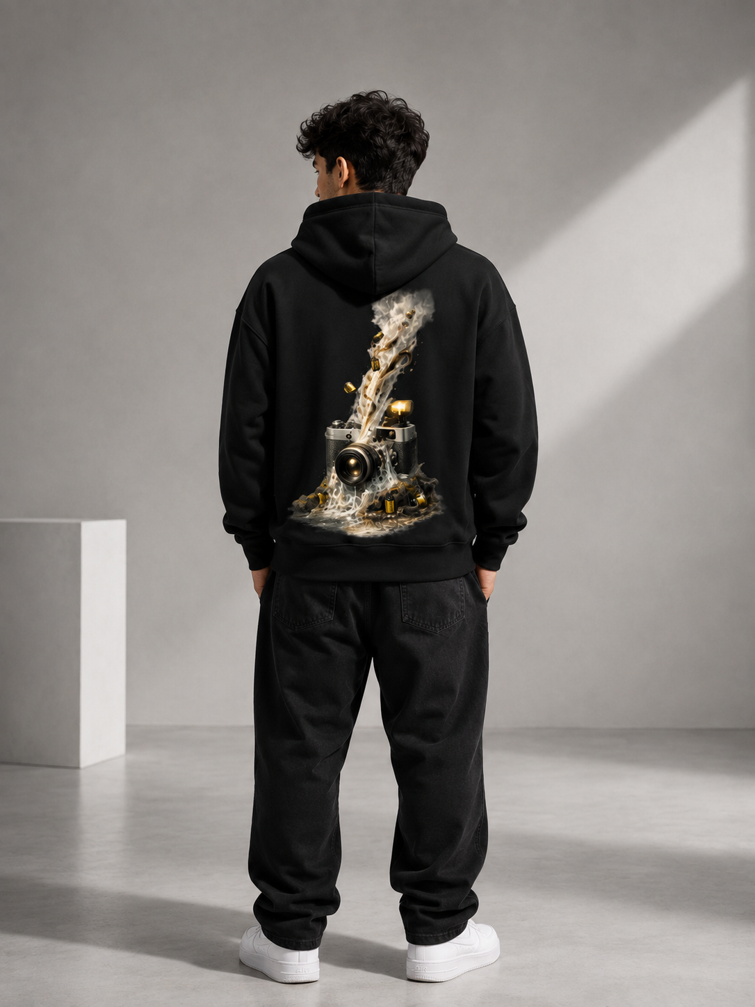 Captured Chaos: Cinematic Photography Edition | Premium 300 GSM Cotton Fleece Hoodie