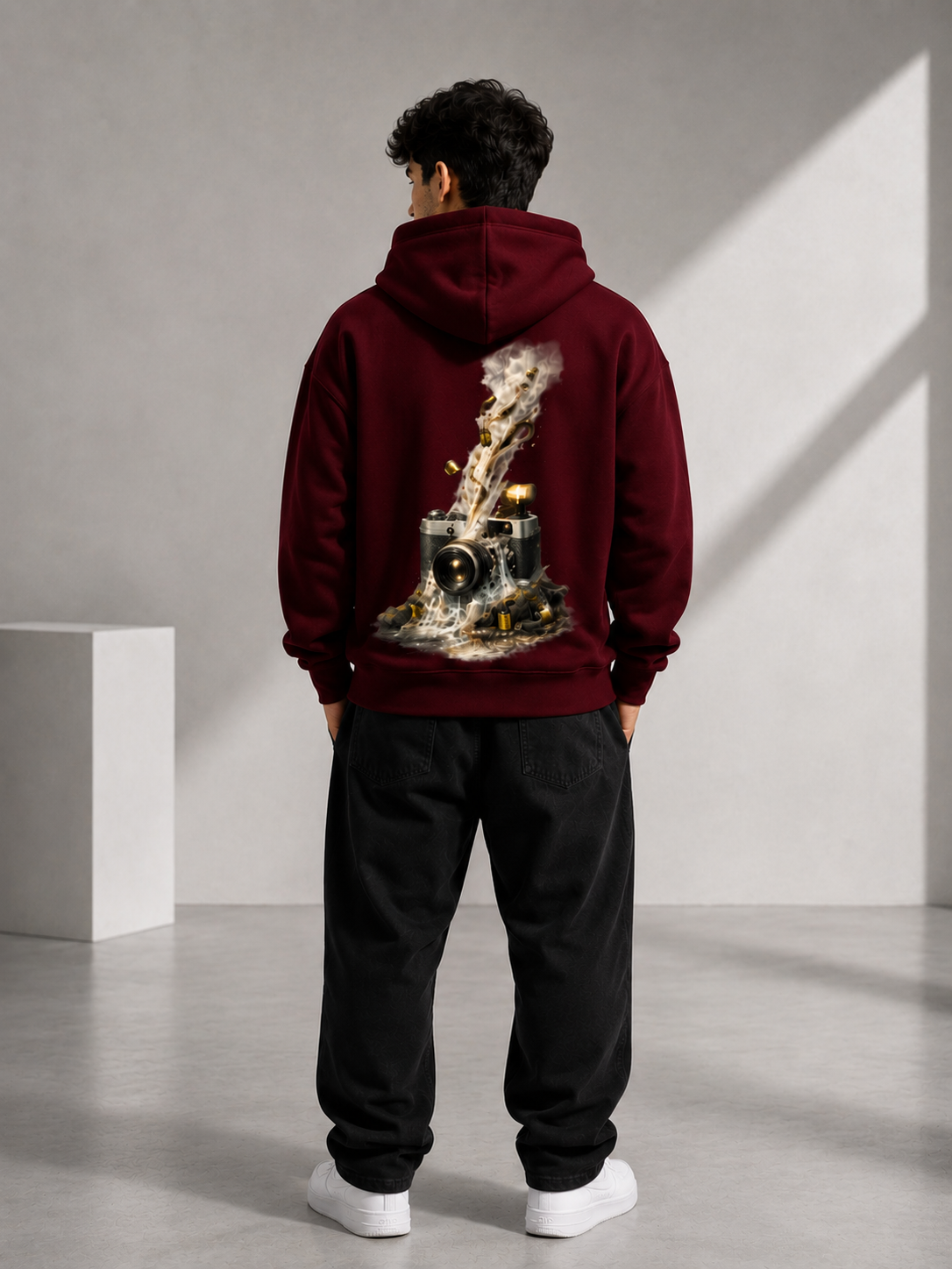 Captured Chaos: Cinematic Photography Edition | Premium 300 GSM Cotton Fleece Hoodie