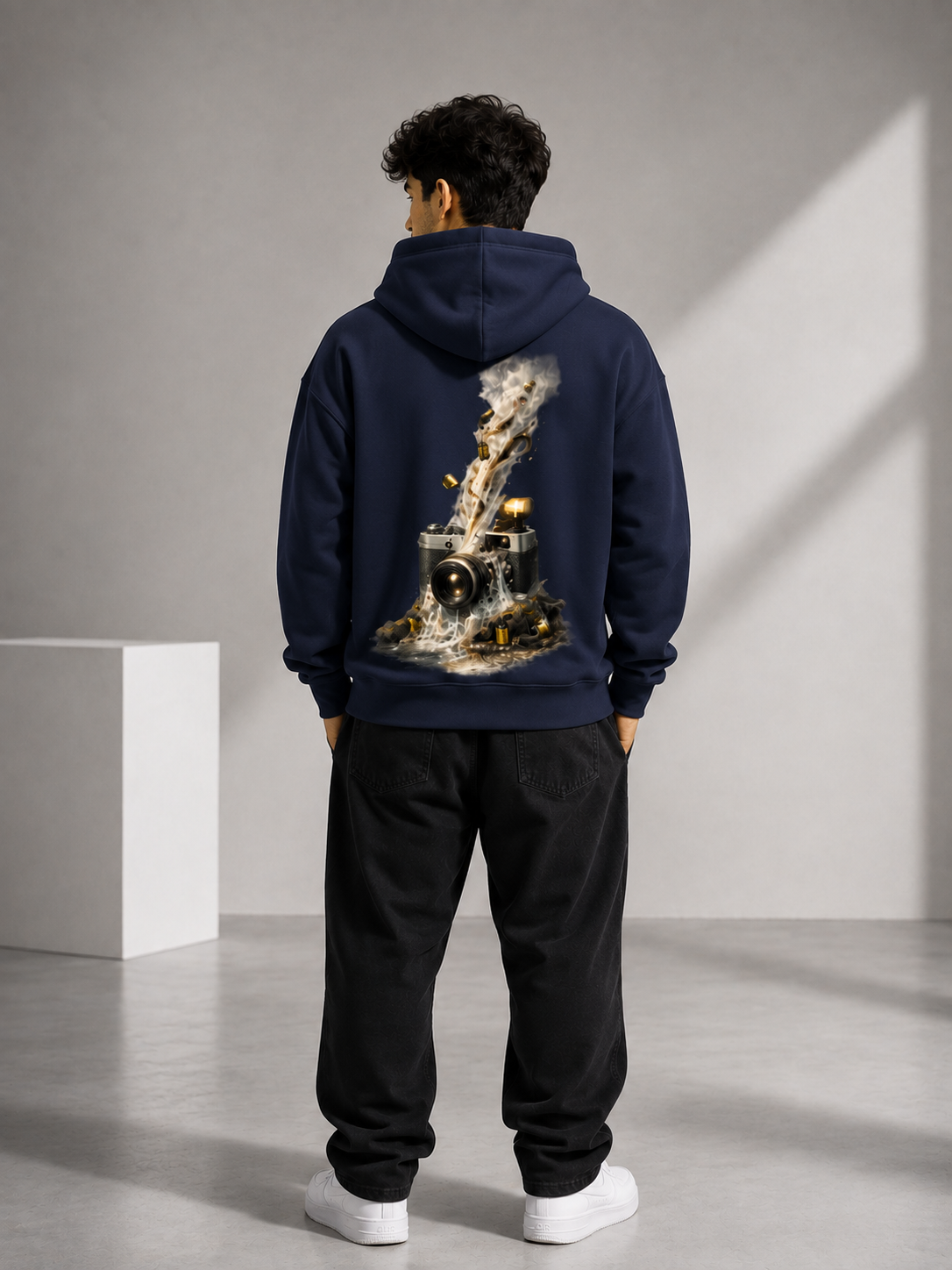 Captured Chaos: Cinematic Photography Edition | Premium 300 GSM Cotton Fleece Hoodie