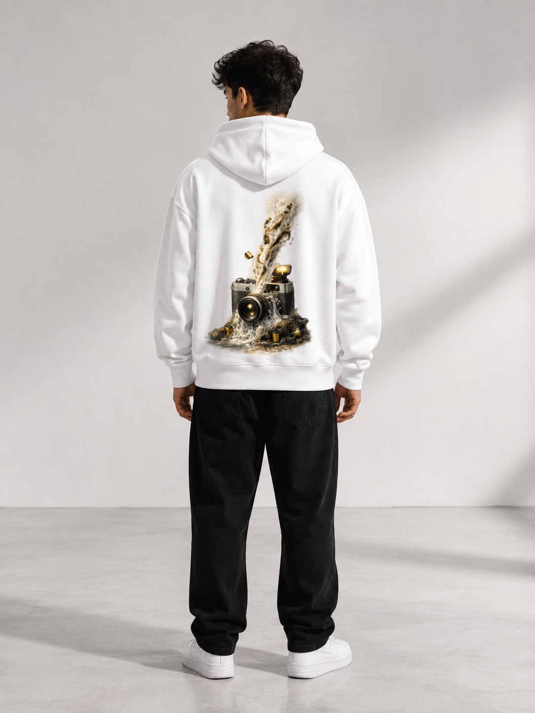 Captured Chaos: Cinematic Photography Edition | Premium 300 GSM Cotton Fleece Hoodie