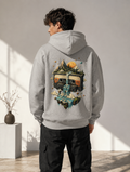 Cosmic Cassette: Retro Surrealism Edition | Premium 300 GSM Cotton Fleece Hoodie