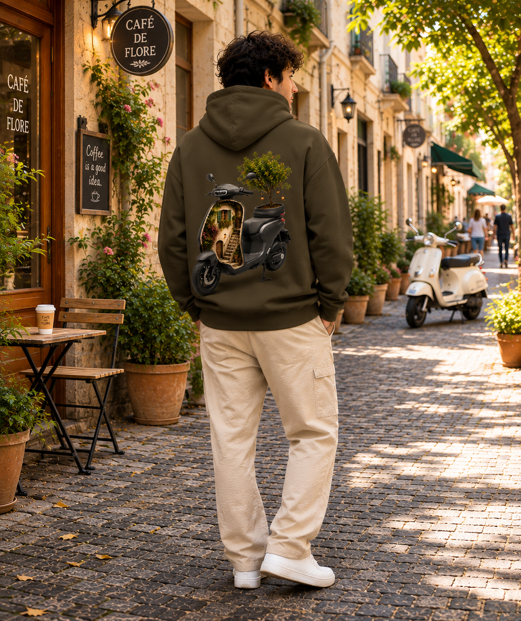 Urban Escape: Dream Voyage Edition | Premium 300 GSM Cotton Fleece Hoodie