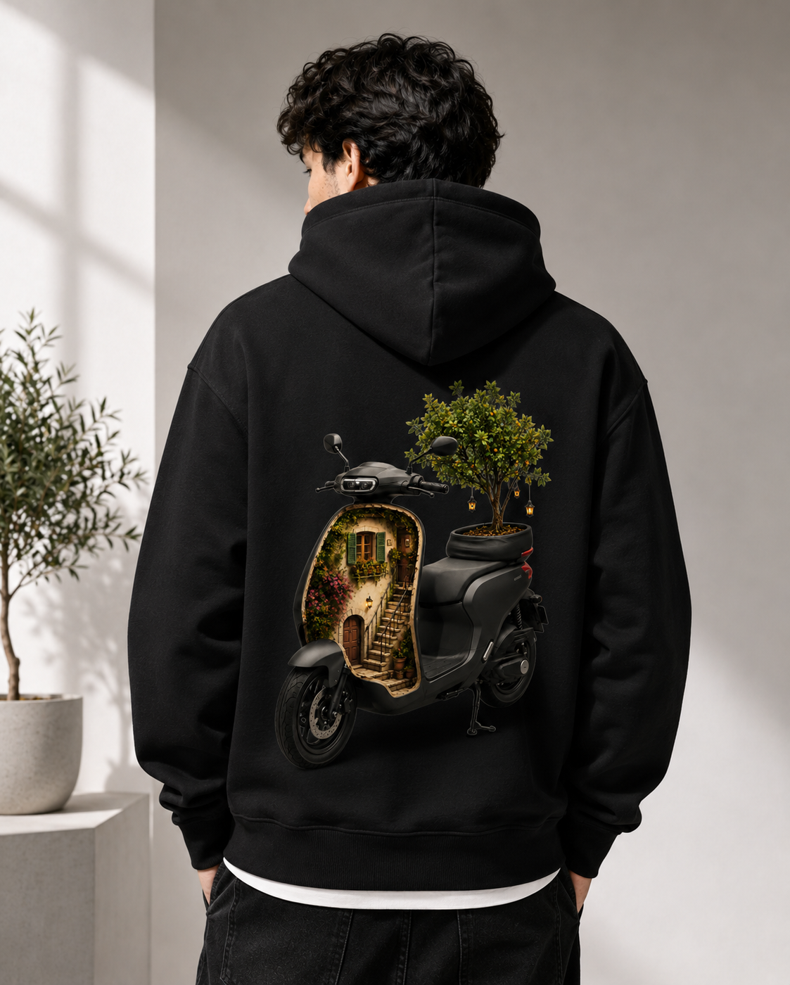 Urban Escape: Dream Voyage Edition | Premium 300 GSM Cotton Fleece Hoodie