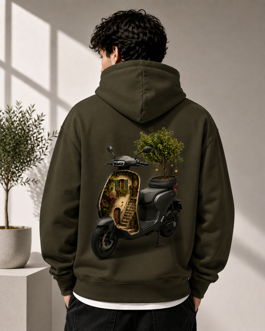 Urban Escape: Dream Voyage Edition | Premium 300 GSM Cotton Fleece Hoodie
