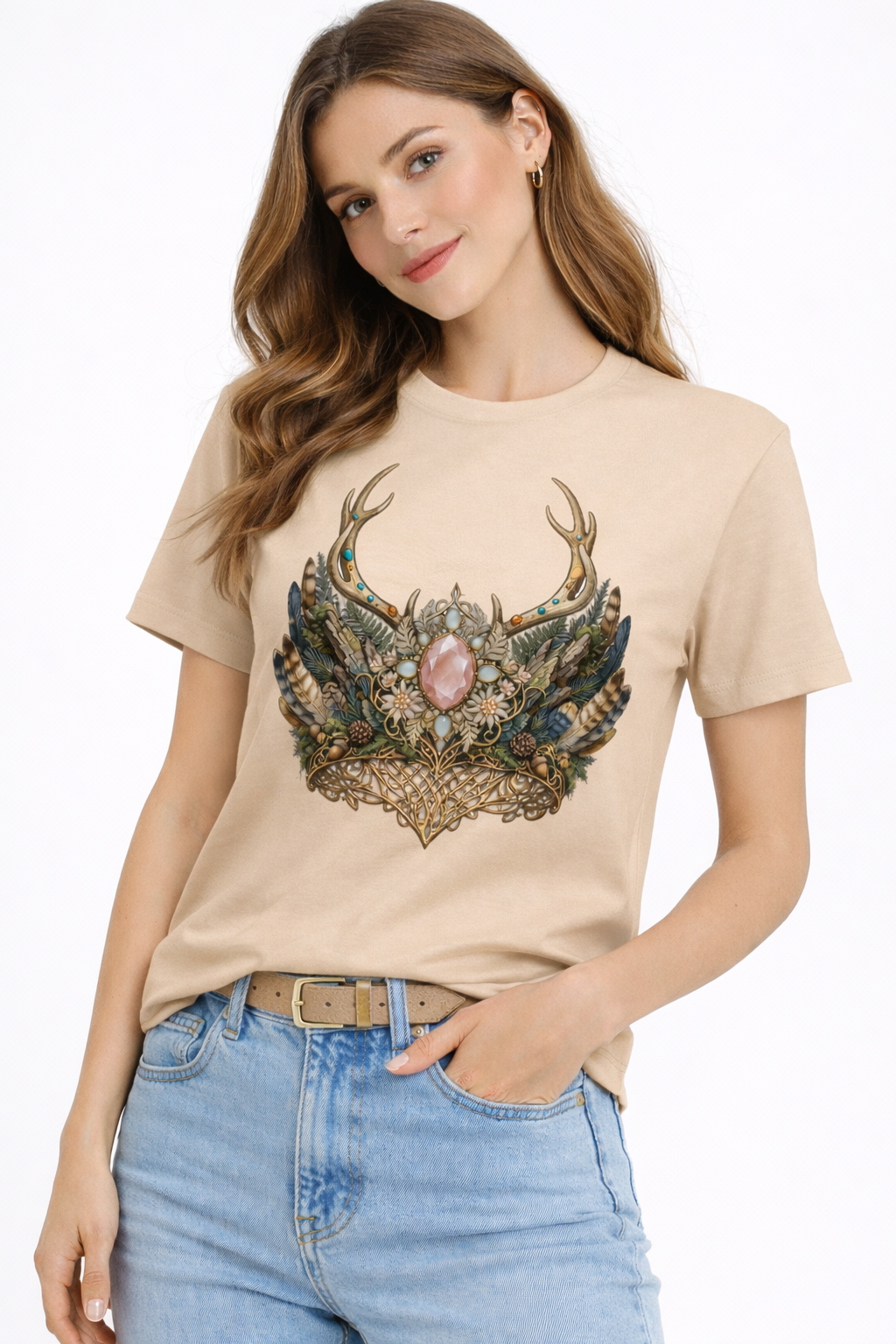 Royal Crest: Ornate Emblem Edition | 100% Luxury Supima Cotton T-Shirt