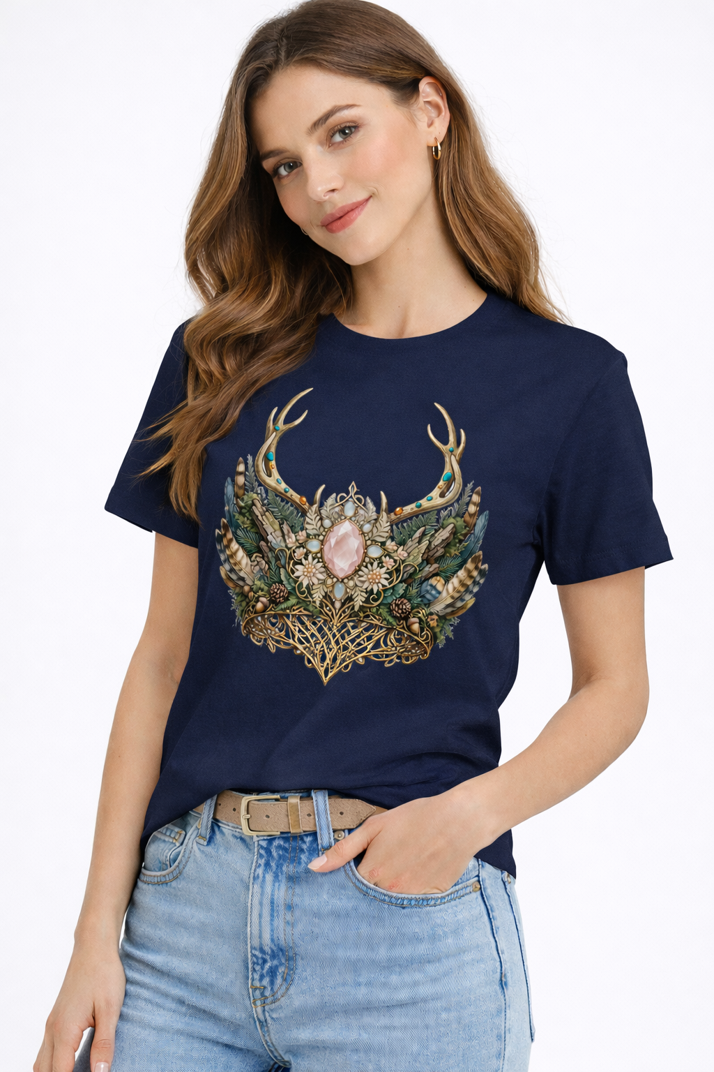Royal Crest: Ornate Emblem Edition | 100% Luxury Supima Cotton T-Shirt