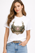 Royal Crest: Ornate Emblem Edition | 100% Luxury Supima Cotton T-Shirt