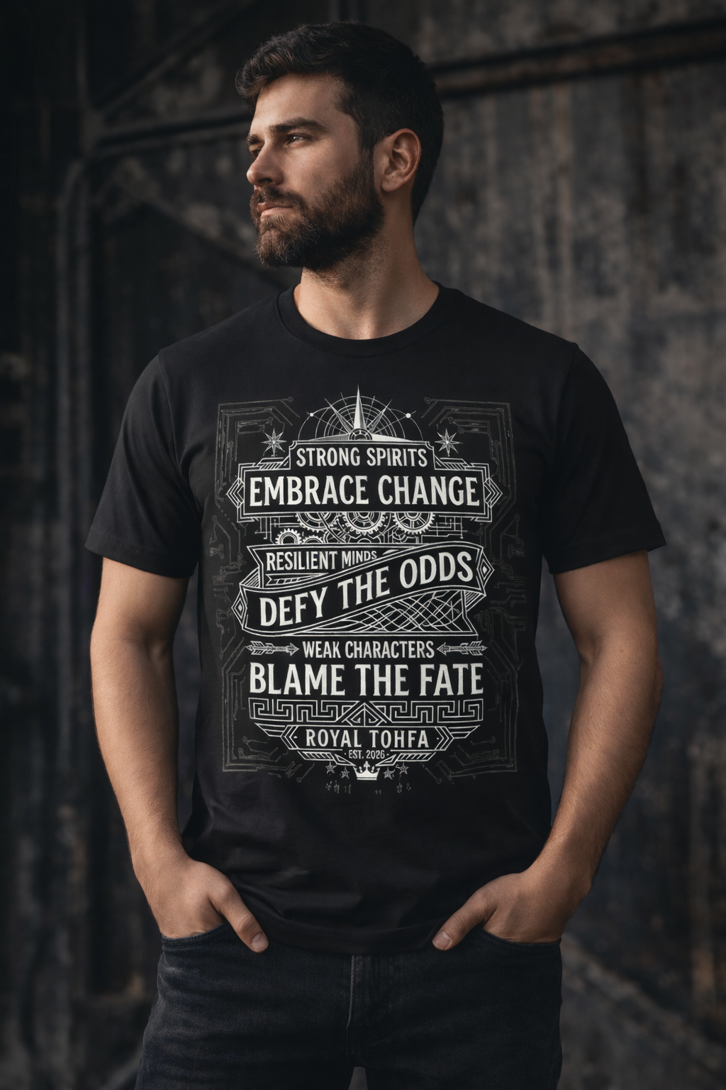 Royal Mindset: Strength & Change Edition | 100% Luxury Supima Cotton T-Shirt
