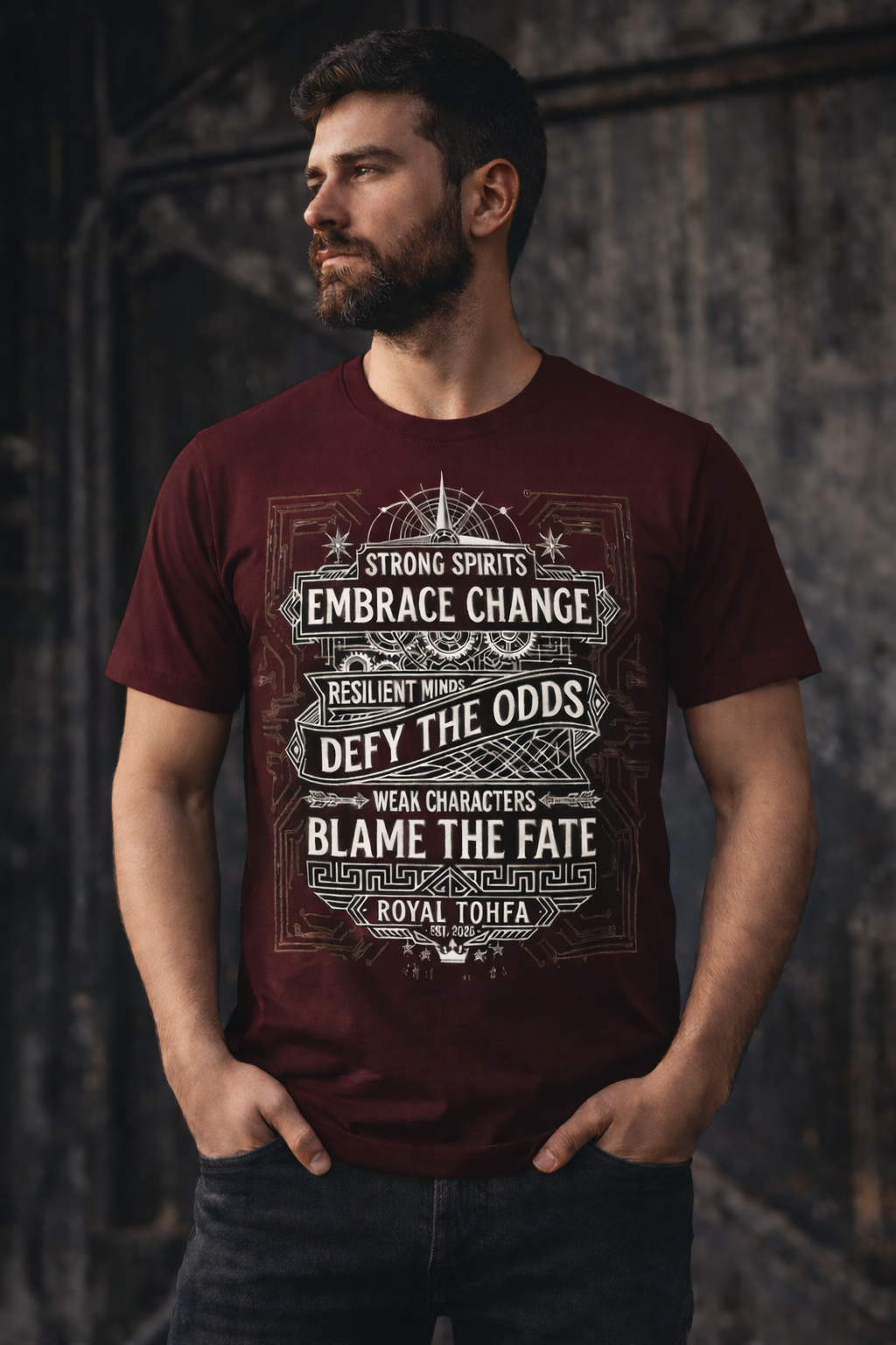 Royal Mindset: Strength & Change Edition | 100% Luxury Supima Cotton T-Shirt