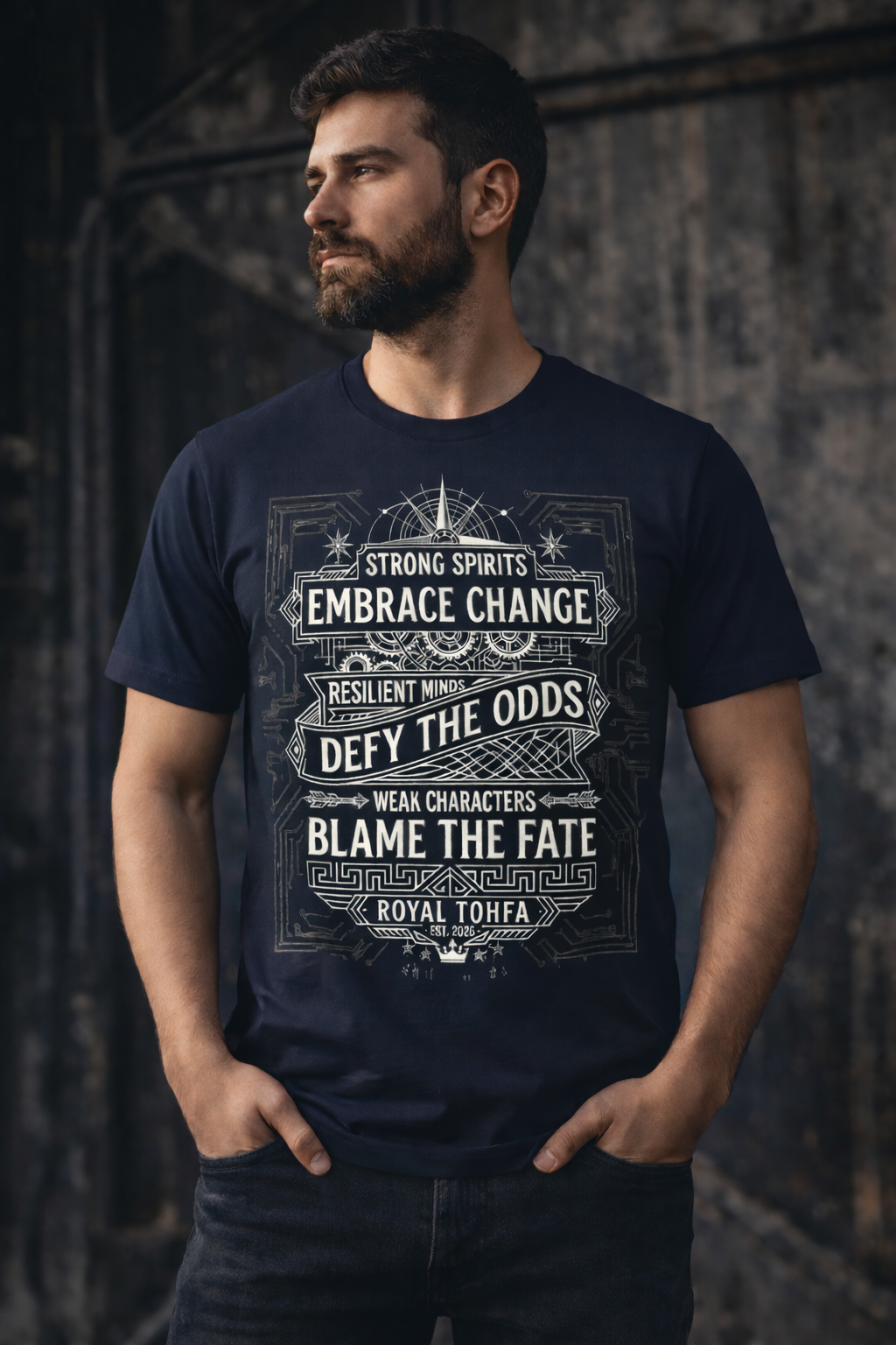 Royal Mindset: Strength & Change Edition | 100% Luxury Supima Cotton T-Shirt