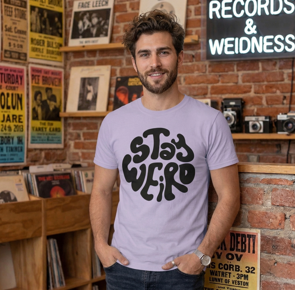 Stay Weird: Bold Expression Edition | 100% Luxury Supima Cotton T-Shirt
