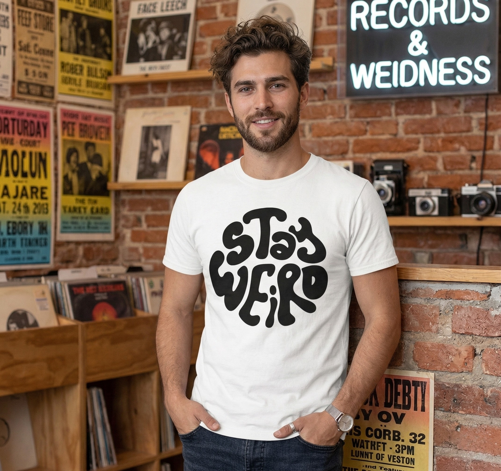 Stay Weird: Bold Expression Edition | 100% Luxury Supima Cotton T-Shirt