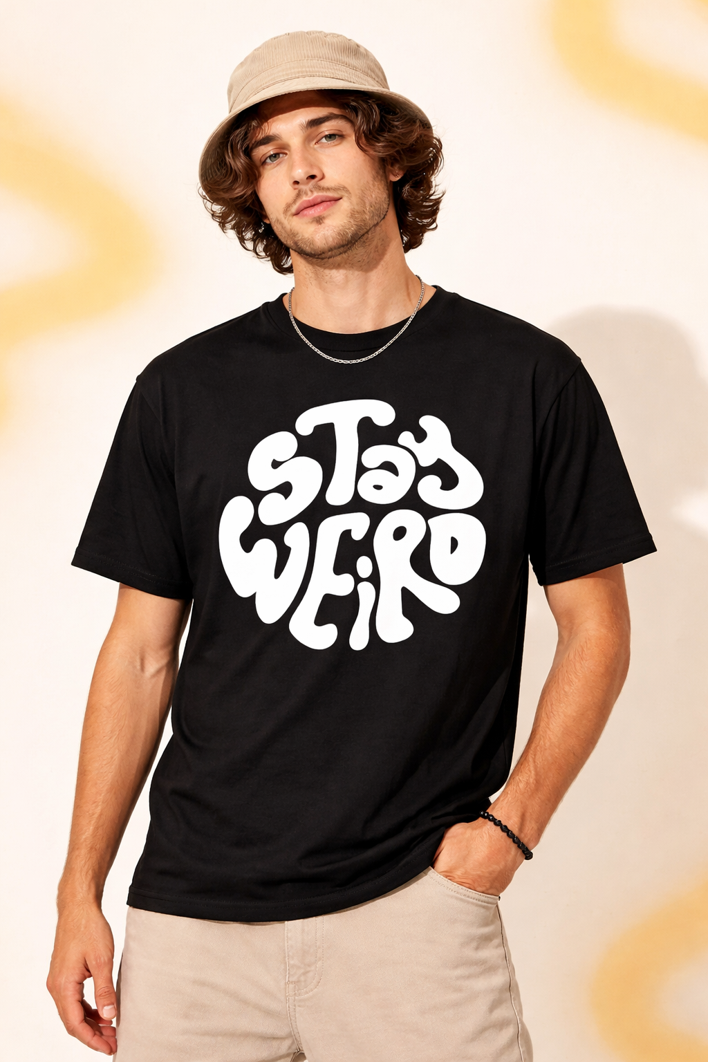 Stay Weird: Bold Expression Edition | 100% Luxury Supima Cotton T-Shirt