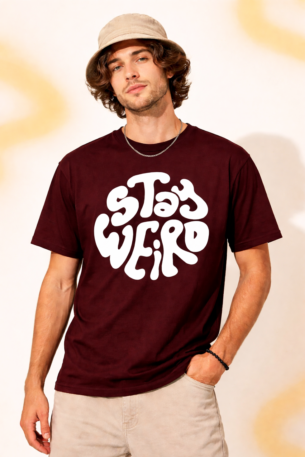 Stay Weird: Bold Expression Edition | 100% Luxury Supima Cotton T-Shirt