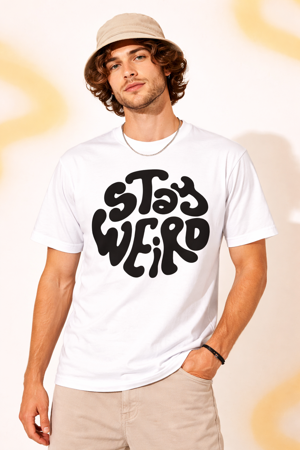 Stay Weird: Bold Expression Edition | 100% Luxury Supima Cotton T-Shirt