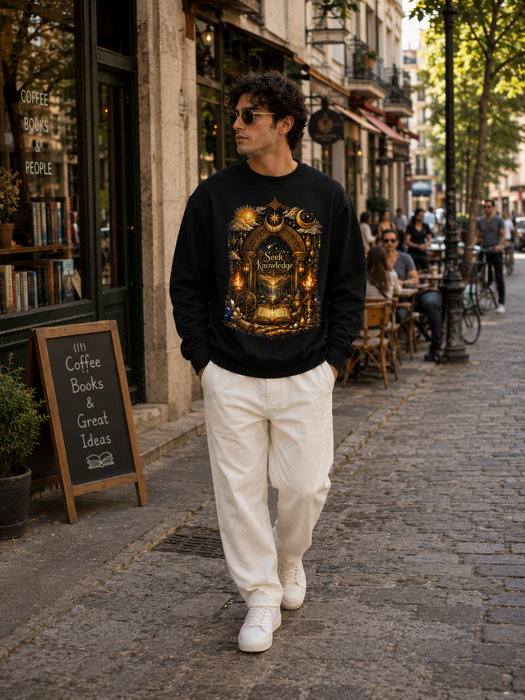 The Celestial Gate: Alchemist Edition | Premium 400 GSM Oversized Sweatshirt