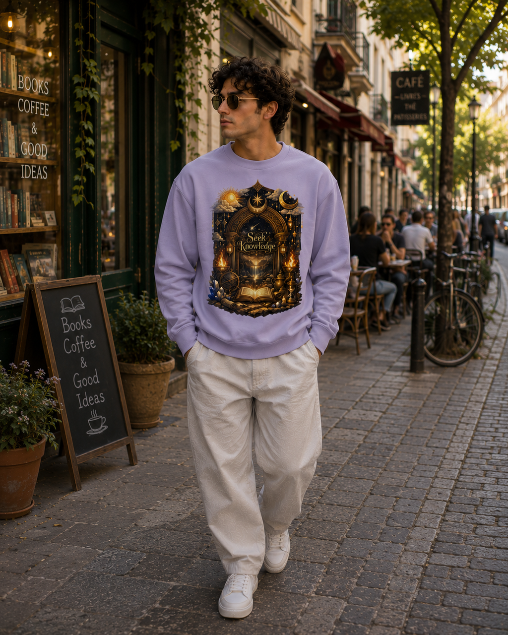 The Celestial Gate: Alchemist Edition | Premium 400 GSM Oversized Sweatshirt