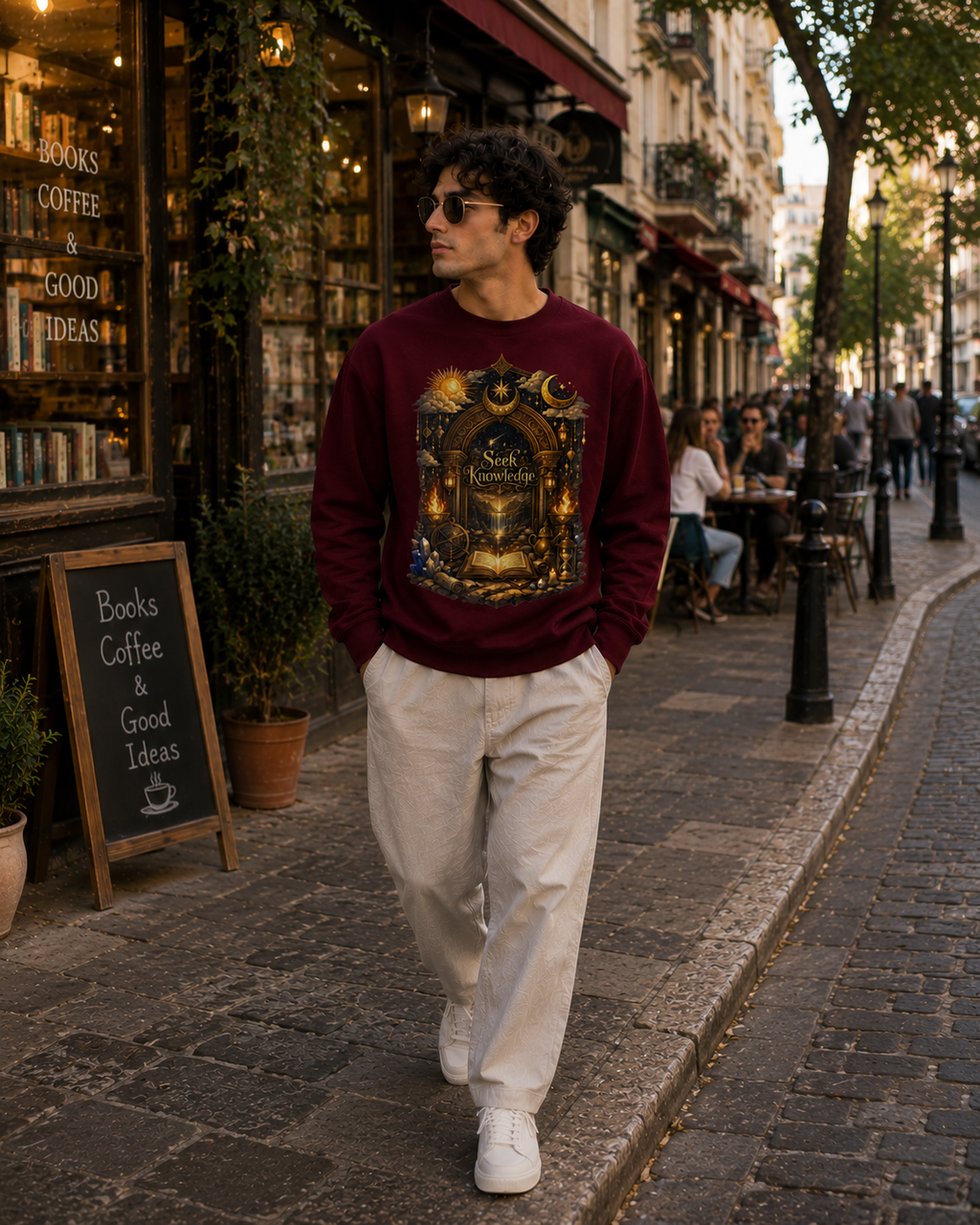 The Celestial Gate: Alchemist Edition | Premium 400 GSM Oversized Sweatshirt