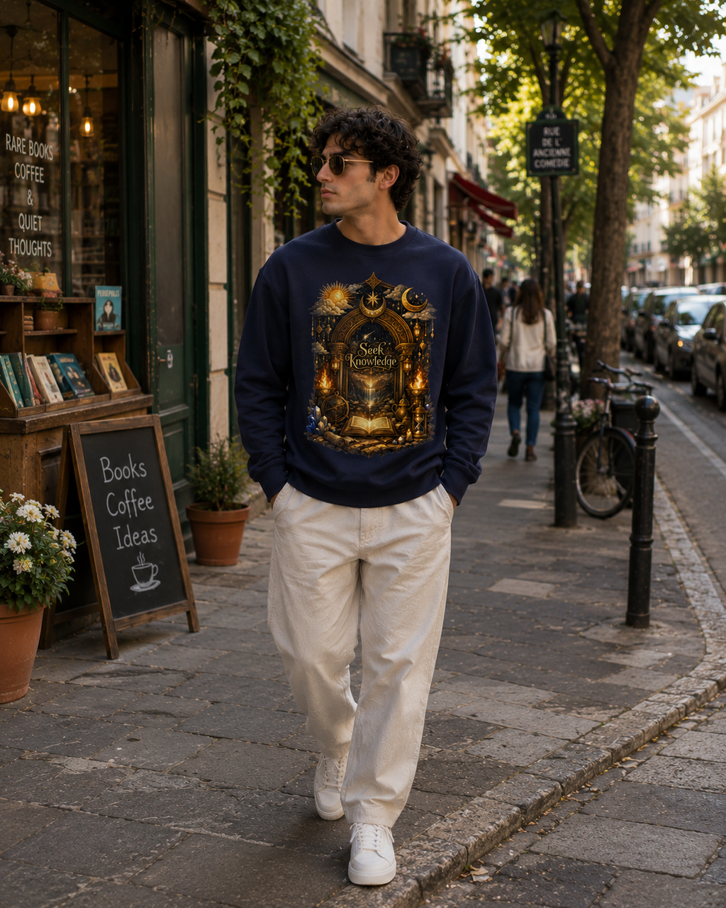 The Celestial Gate: Alchemist Edition | Premium 400 GSM Oversized Sweatshirt