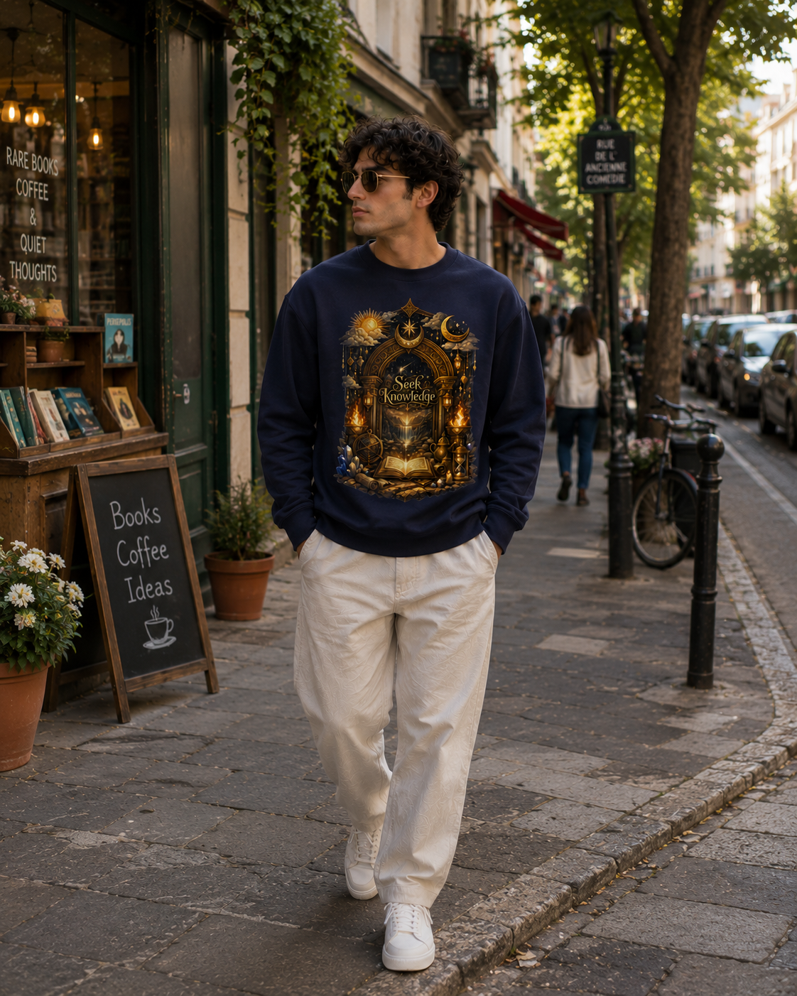 The Celestial Gate: Alchemist Edition | Premium 400 GSM Oversized Sweatshirt