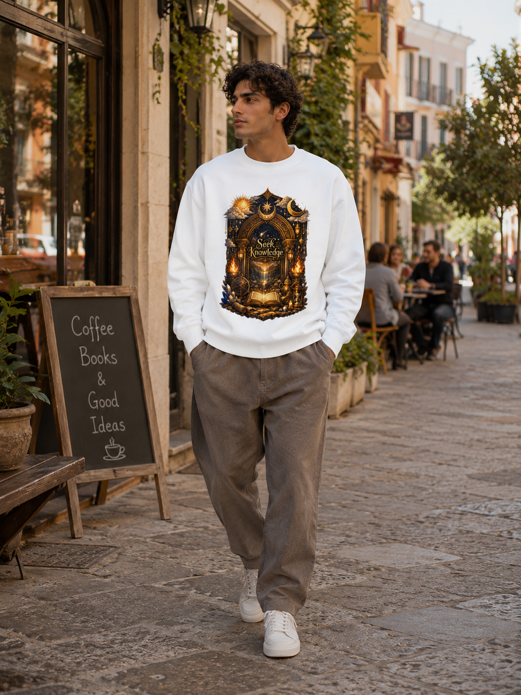 The Celestial Gate: Alchemist Edition | Premium 400 GSM Oversized Sweatshirt