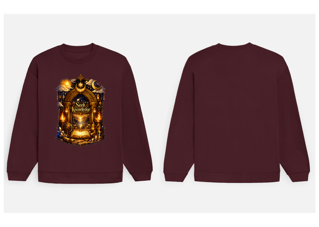 The Celestial Gate: Alchemist Edition | Premium 400 GSM Oversized Sweatshirt