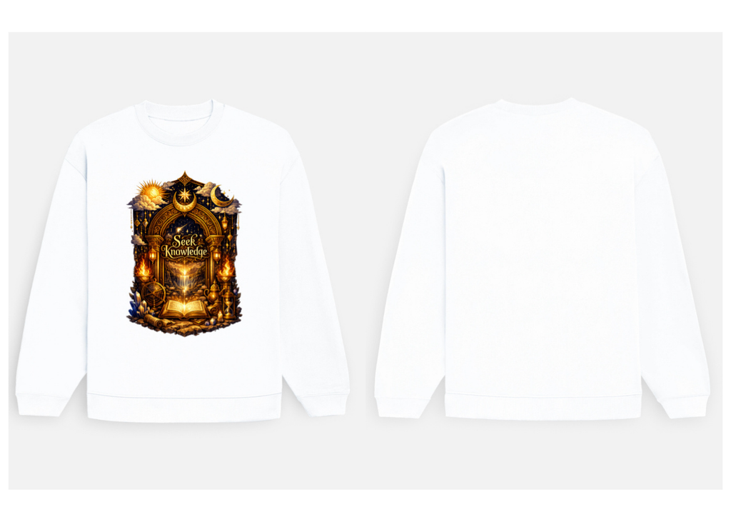 The Celestial Gate: Alchemist Edition | Premium 400 GSM Oversized Sweatshirt