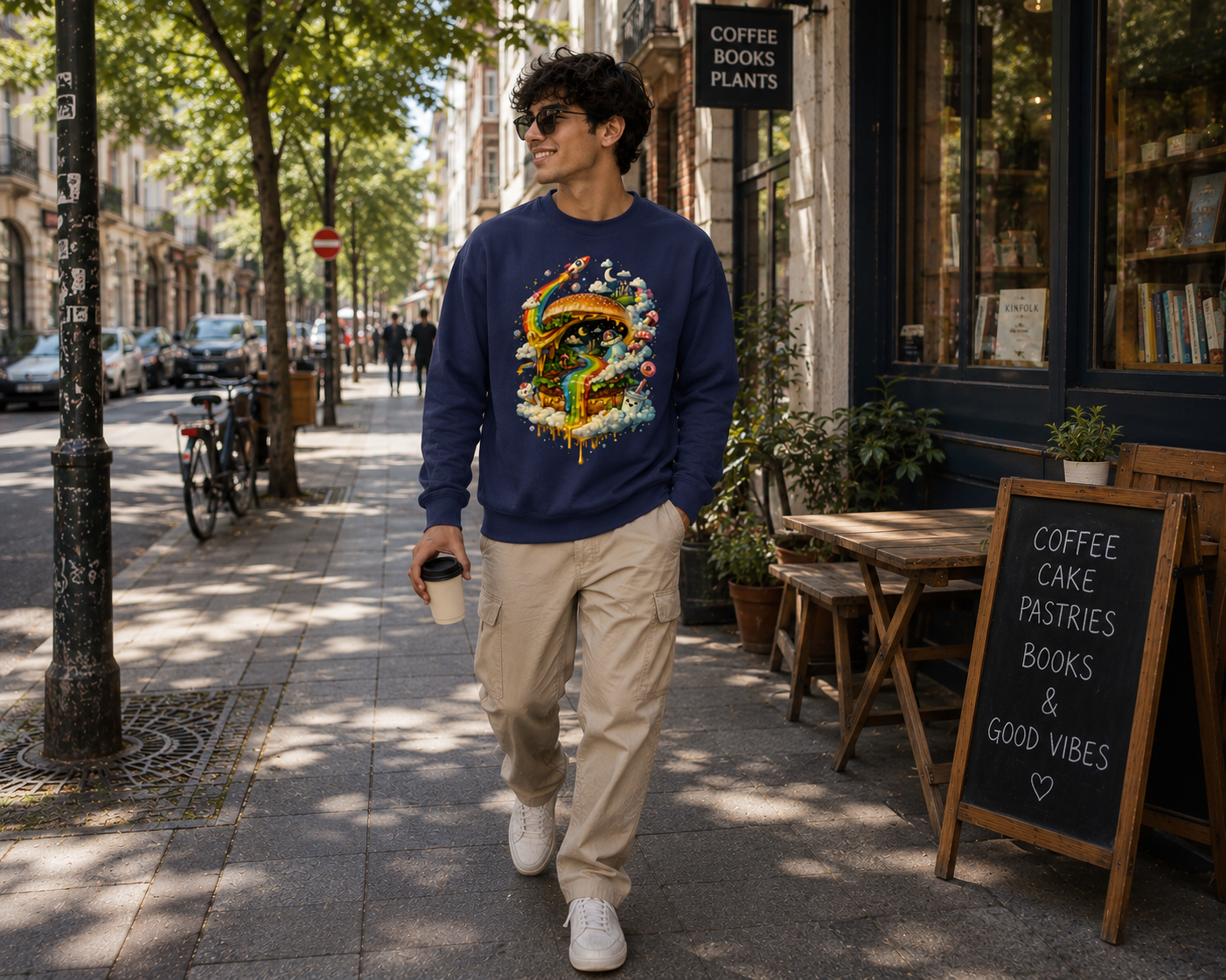 Cosmic Cravings: Dreamscape Edition | Premium 400 GSM Oversized Sweatshirt