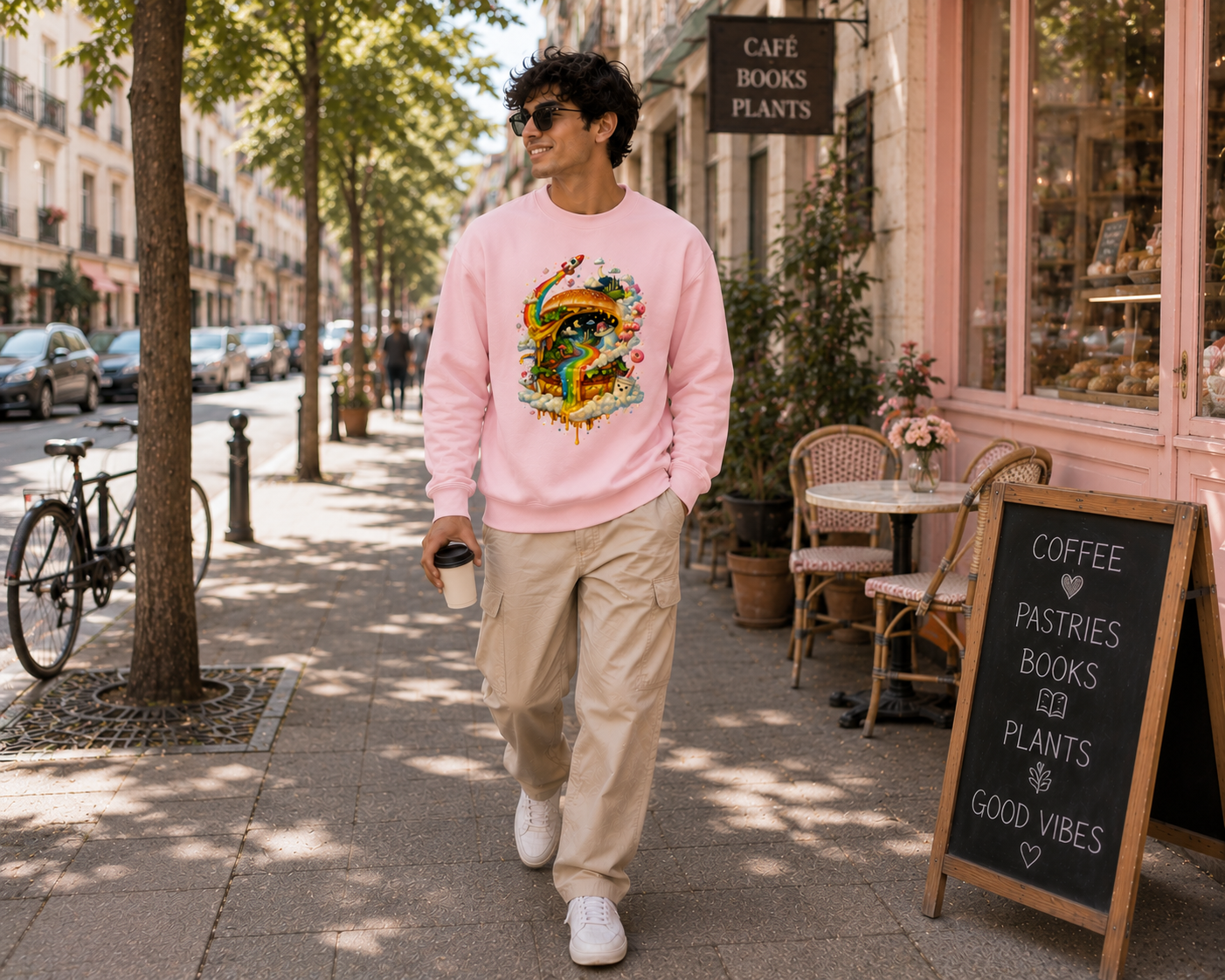 Cosmic Cravings: Dreamscape Edition | Premium 400 GSM Oversized Sweatshirt
