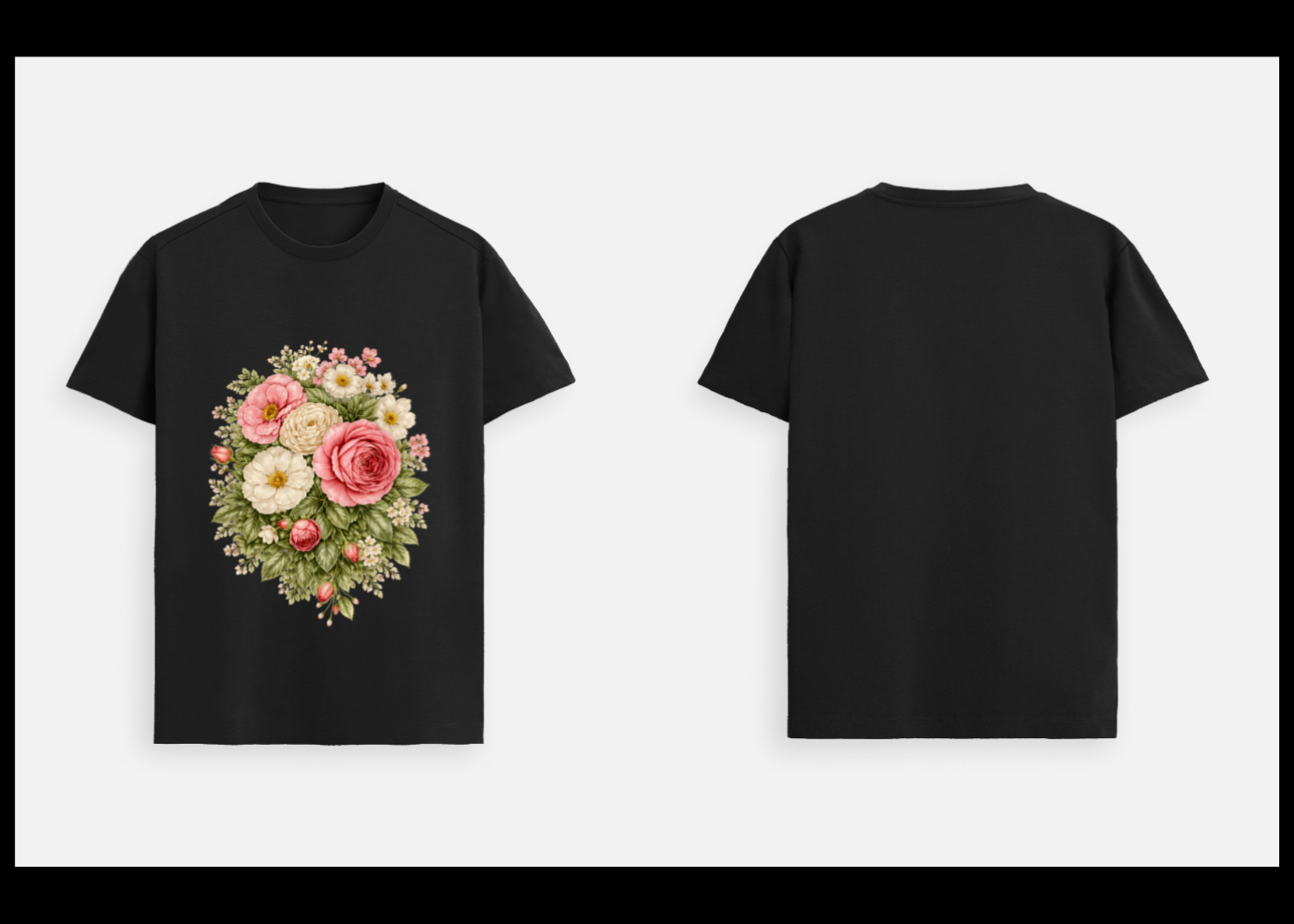 Blossom Charm: Nature’s Beauty Edition | 100% Luxury Supima Cotton T-Shir