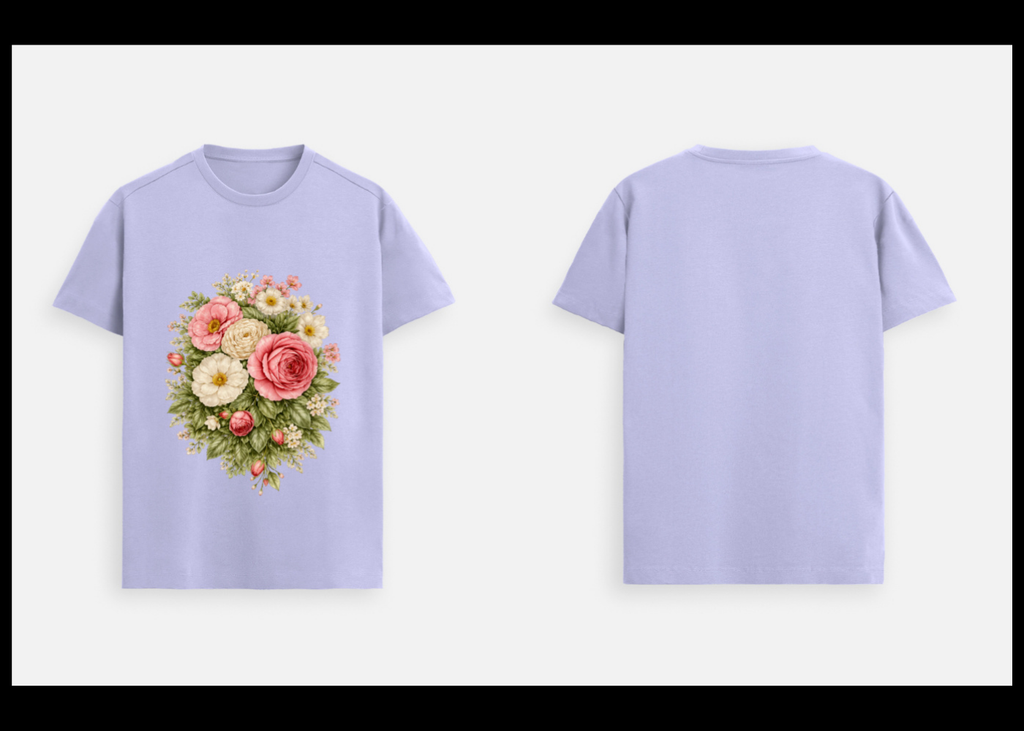 Blossom Charm: Nature’s Beauty Edition | 100% Luxury Supima Cotton T-Shir