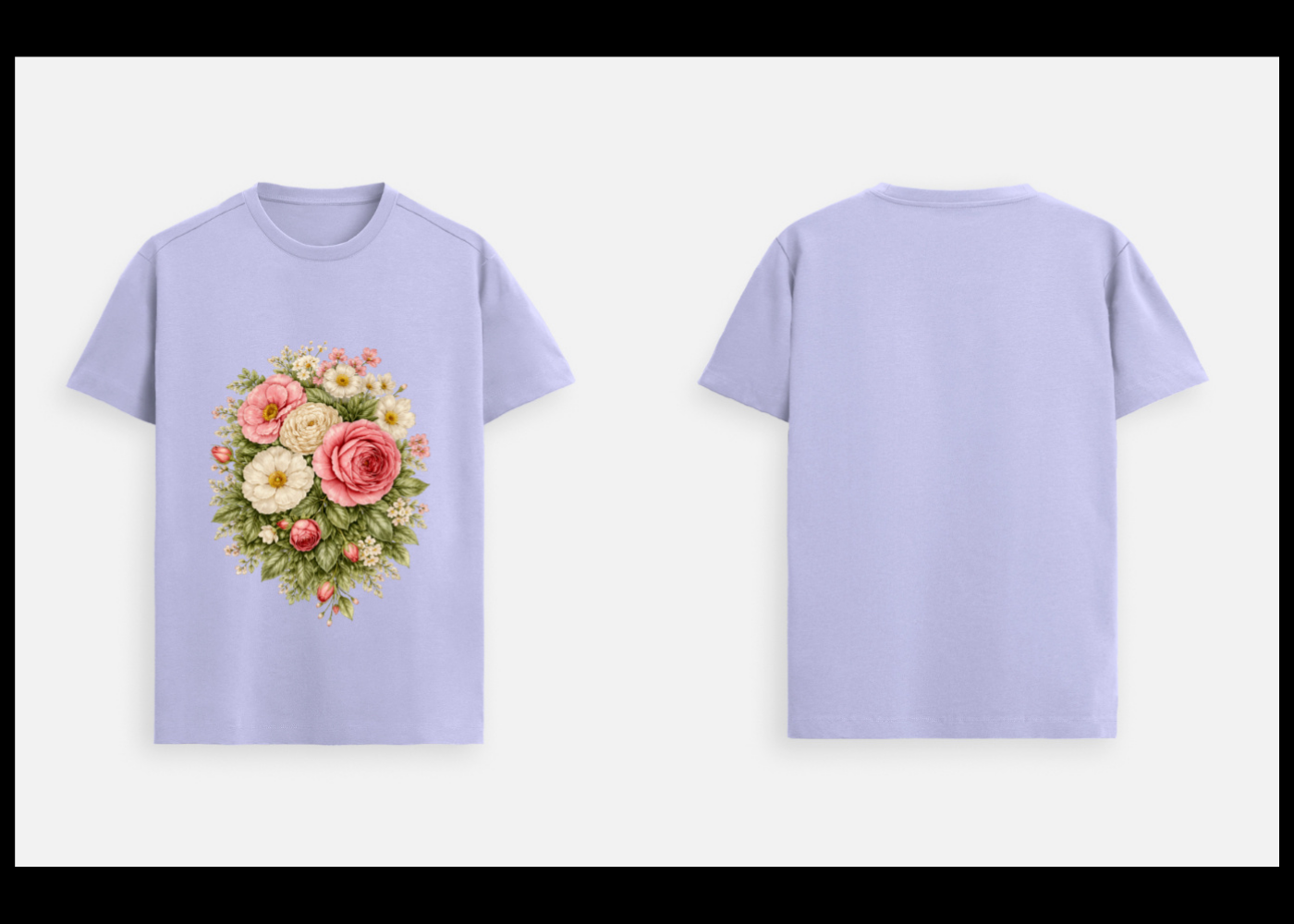 Blossom Charm: Nature’s Beauty Edition | 100% Luxury Supima Cotton T-Shir