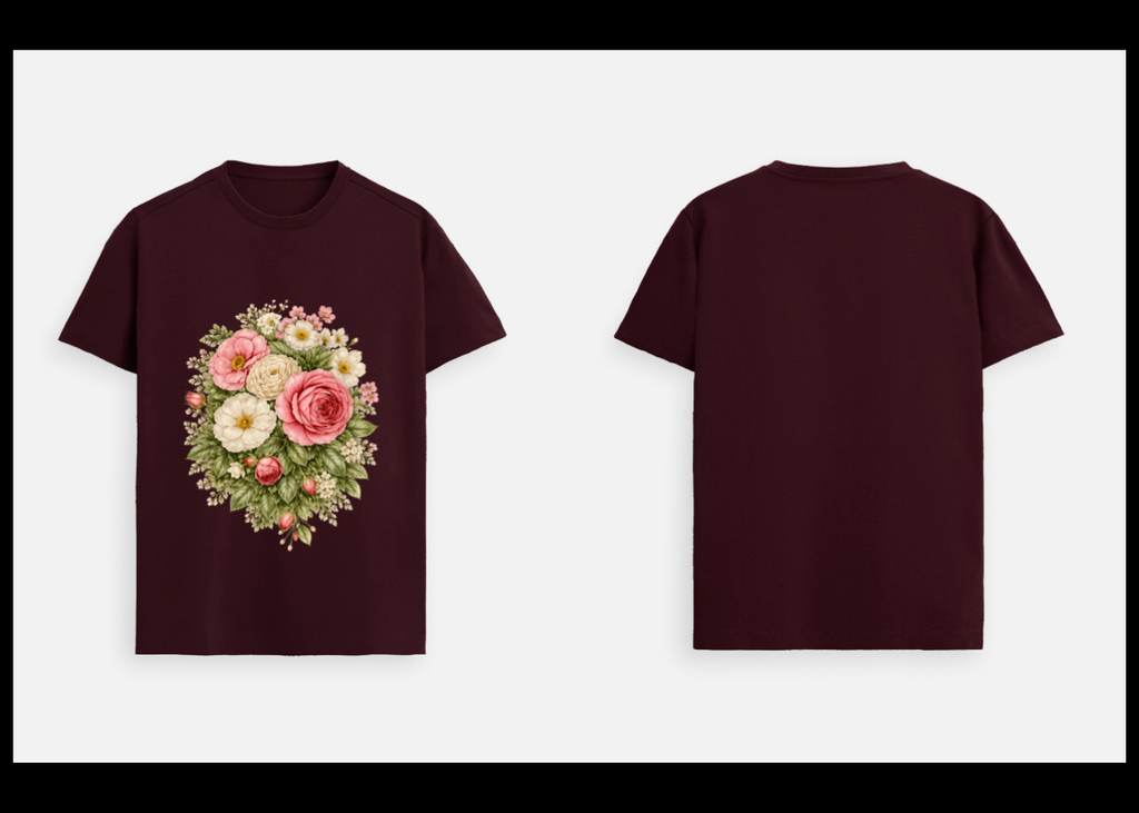 Blossom Charm: Nature’s Beauty Edition | 100% Luxury Supima Cotton T-Shir