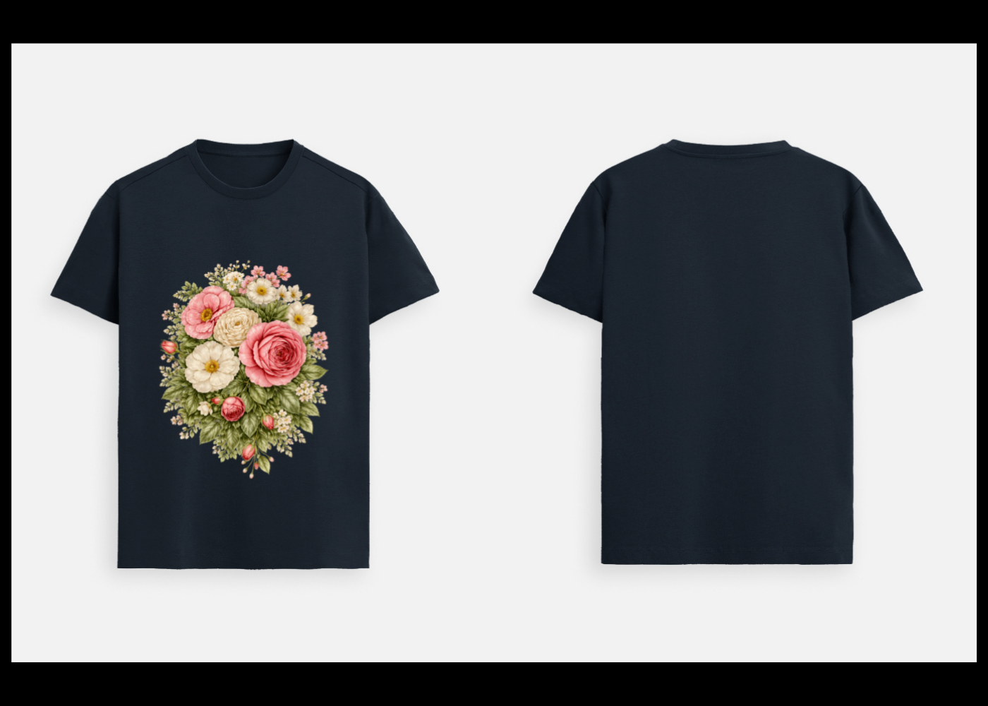 Blossom Charm: Nature’s Beauty Edition | 100% Luxury Supima Cotton T-Shir