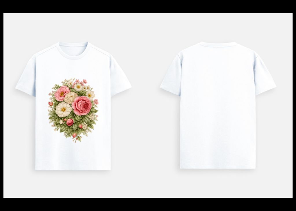 Blossom Charm: Nature’s Beauty Edition | 100% Luxury Supima Cotton T-Shir