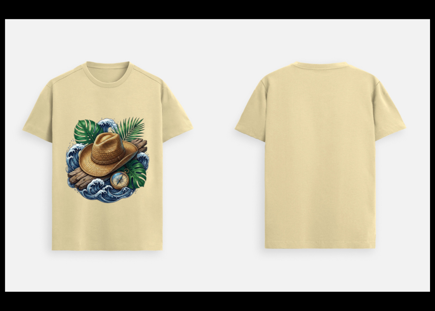 Coastal Escape: Wanderlust Edition | 100% Luxury Supima Cotton T-Shirt